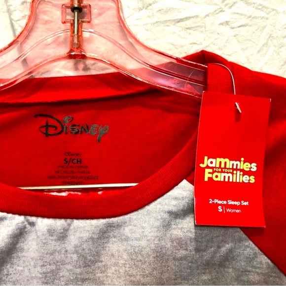 DISNEY’S Minnie Mouse 2pc PJ Set by Jammies For Your Families sizeS NWT - Picture 6 of 9